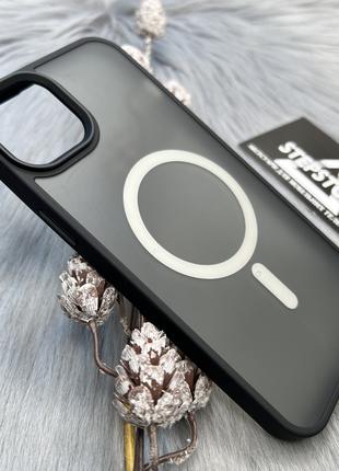 УЦЕНКА Чехол матовый для Iphone 14 Plus с Magsafe противоударн...
