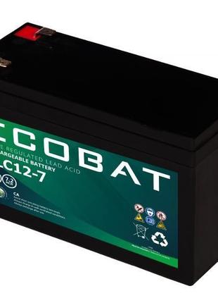 Аккумулятор Ecobat ELC12-7,2 AGM