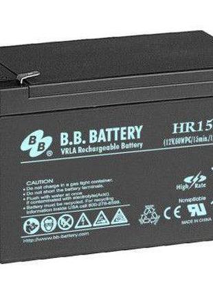 Аккумулятор BB Battery HR15-12 AGM