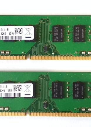 8GB 2x4GB DDR3 1333MHz Samsung PC3 10600U 2Rx8 RAM Оперативная...