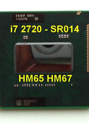 Intel I7 2720 QM процесор для ноутбука Sandy Bridge HM65 HM67