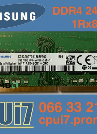 8gb DDR4 Samsung PC4-2400T RAM Оперативная память M471A1K43CB-CRC