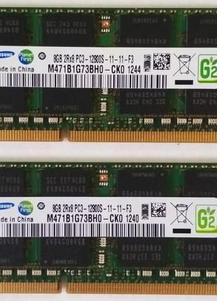 16gb 2x8gb DDR3 1600 Samsung 12800S Ram память PC3 1.5v