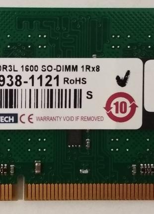 Для ноутбука 2GB DDR3L 1600MHz Advantech PC3L 12800S 1Rx8 RAM ...
