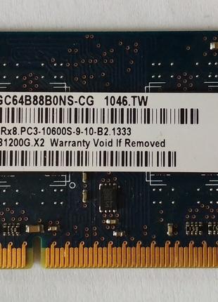 Для ноутбука 2 GB DDR3 1333MHz Nanya PC3 10600S 1Rx8 RAM Опера...