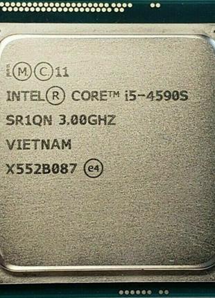 Intel Core i5 4590S 3.0-3.7GHz/6M/65W Socket 1150 Процесор для...