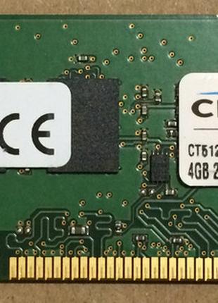 4GB DDR3L 1600MHz Micron/Crucial PC3L 12800E 2Rx8 RAM ECC Опер...