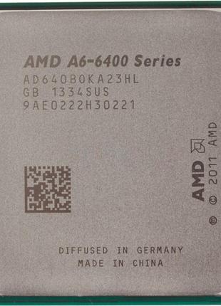 AMD A6-6400B CPU 3.9-4.1GHz/1M/65W Socket FM2 Процесор для ПК ...