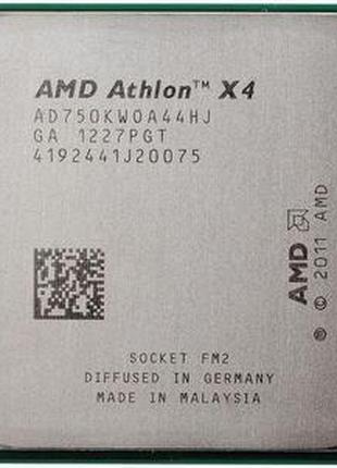AMD Athlon X4 CPU 750K AD750KWOA44HJ Socket FM2 Процессор для ПК