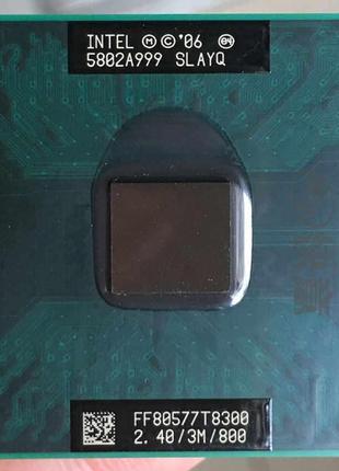 Процессор для ноутбука Intel Core 2 Duo T8300 2.4GHz/3M/35W So...