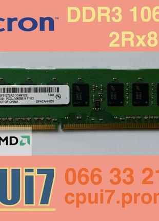 4GB DDR3 1333MHz Micron PC3 10600E 2Rx8 RAM ECC Оперативная па...