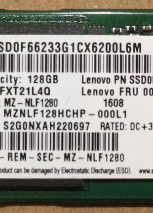 Samsung 128GB M.2 SSD MZ-NLF1280 ССД накопичувач