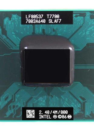 Процессор для ноутбука Intel Core 2 Duo T7700 2.40GHz/4M/35W S...