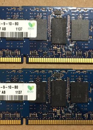 8GB 2*4GB DDR3L 1333MHz Hynix 10600R PC3L REG ECC RAM Серверна...
