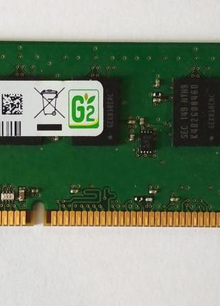 2GB DDR3L 1333MHz Samsung PC3L 10600E 1Rx8 RAM Оперативна пам'ять
