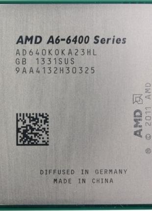 AMD A6-6400K CPU AD640KOKA23HL 3.9-4.1GHz/1M/65W Socket FM2 Пр...