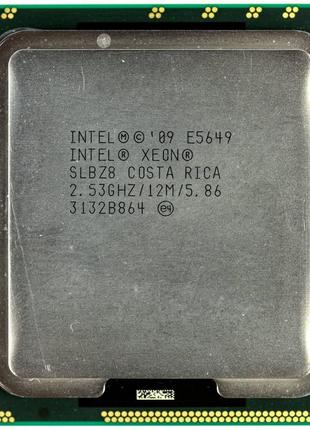 Intel Xeon E5649 CPU SLBZ8 2.53GHz/12M/80W Socket 1366 Intel 5...