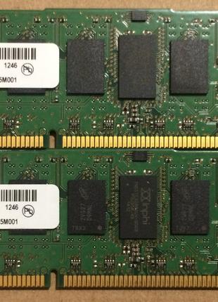 4GB 2*2GB DDR3 1333MHz Micron 10600R PC3 2Rx8 REG ECC RAM Серв...