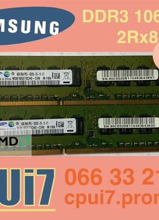 8GB 2x4GB DDR3 1333MHz Samsung PC3 10600E 2Rx8 RAM ECC Операти...