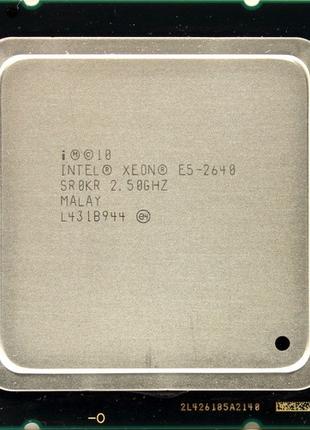 Intel Xeon E5 2640 CPU SR0H5/SR0KR 2.5GHz/15M/95W Socket 2011