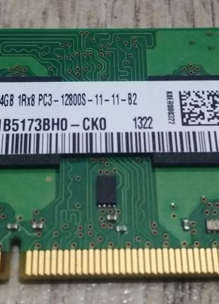 Для ноутбука 4GB DDR3 1600MHz Samsung M471B5173BH0-CK0 PC3 128...