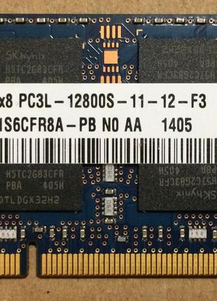 Для ноутбука 4GB DDR3L 1600MHz Hynix PC3L 12800S 2Rx8 RAM Опер...