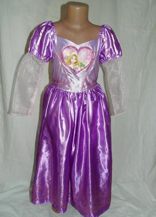 Карнавальне плаття рапунцель на 7-8 років