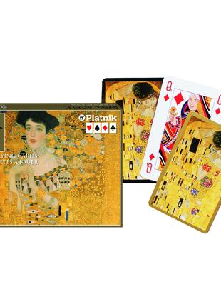 Карти гральні PIATNIK Клімт Адель, 2 колоди х 55 карт (PT-250347)