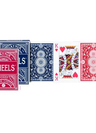 Карти гральні PIATNIK Колеса, покер, 1 колода х 55 карт (PT-13...
