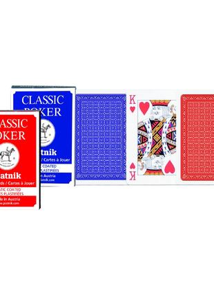 Карти гральні PIATNIK Класичний покер, 1 колода х 55 карт (PT-...