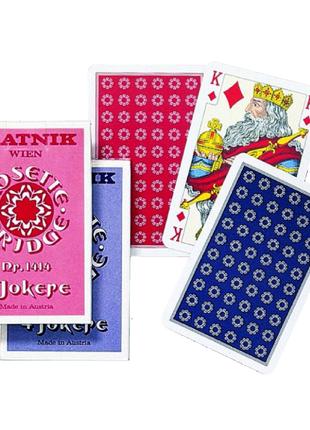 Карти гральні PIATNIK Розетка, 1 колода х 55 карт (PT-141416)