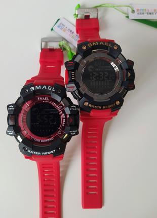 Електронний спортивний годинник Smael 8050 червоний