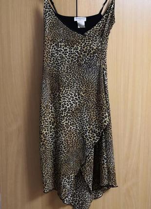 Леопардовое платье - сарафан rectangleblanc, размер 2