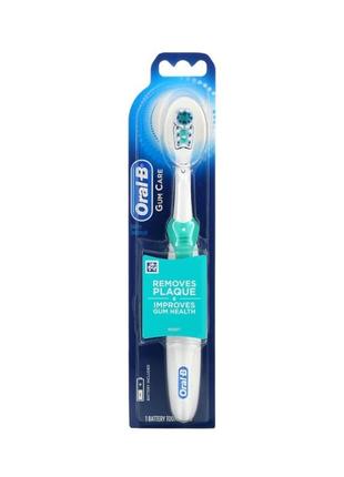 Orsl b gum care, battery power toothbrush, soft bristles, 1 to...