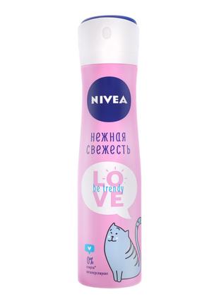 Антиперспирант Nivea Love Be Trendy Нежная Свежесть с маслом а...