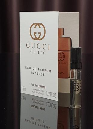 Оригинальный пробник gucci guilty eau de parfum intense pour f...