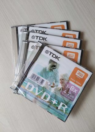 DVD+R TDK Slim Case (5 шт)