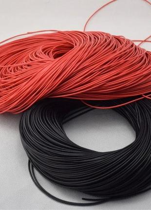Дріт Силіконовий еластичний 18 AWG/ (червоний) високотемперату...