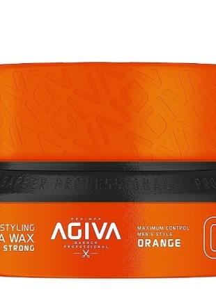 Воск для укладки волос Agiva Styling Hair Aqua Wax Strong Oran...