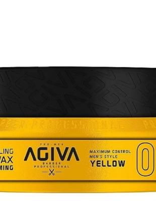 Воск для укладки волос Agiva Styling Hair Aqua Wax Grooming Ye...