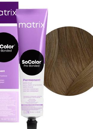 Стойкая краска для окрашивания седых волос Matrix SoColor Pre-...