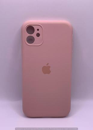 Чохол IPhone 11 Silicone case pink sand 75810