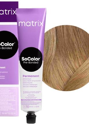 Стійка фарба для фарбування сивого волосся Matrix SoColor Pre-...