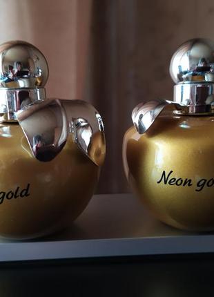 Neon gold версия аромата nina ricci gold