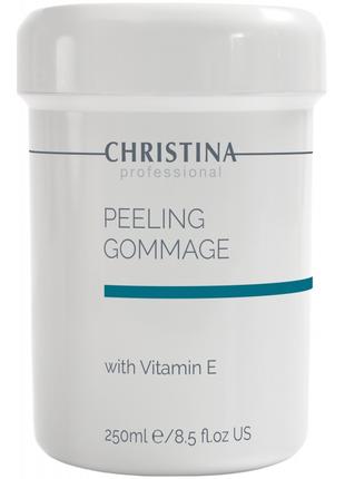 Пилинг-гоммаж с витамином Е для всех типов кожи Christina Peel...