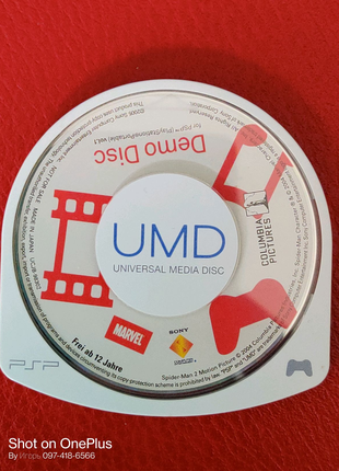 Sony PSP UMD диск Demo Disk