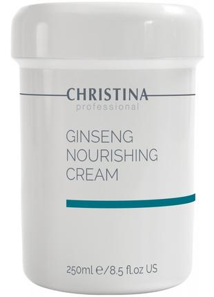 Питательный крем с женьшенем для нормальной кожи Christina Gin...