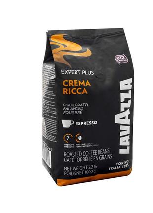 Зернова кава Lavazza Expert Plus Crema Ricca 1кг