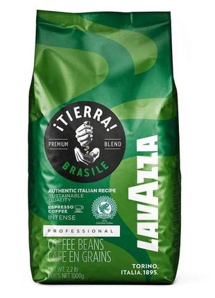 Зернова кава Lavazza Tierra Brasile 1кг