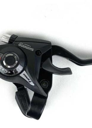 Манетки Shimano EF-500-7 (60) передний переключатель на 7 скор...